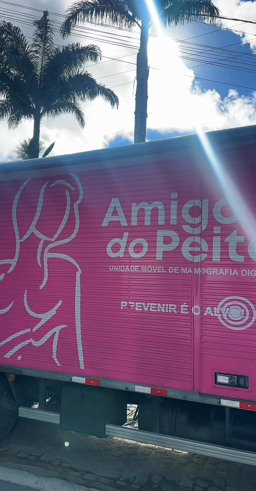 Dia de mamografia no Centro de Saúde